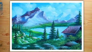 challenge daily painting poster hill