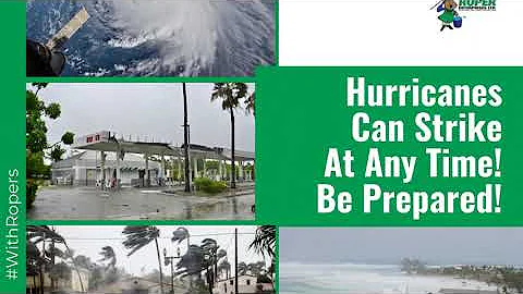 Stay Protected with Roper's This Hurricane season ...