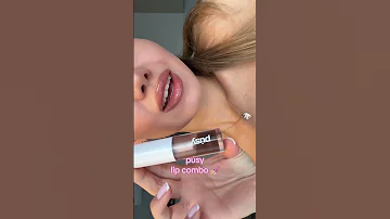 любимое лип комбо масло для губ Púsy Chocolate арт вб 306637075 Púsy Lipcombo Makeuptutorial 
