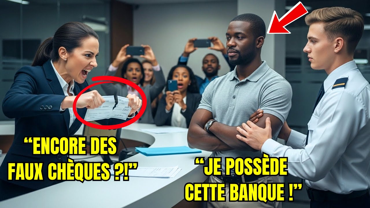 La Directrice De Banque Déchire Le Chèque De 10M D’un Homme Noir — Puis Son Patron Dit « Monsieur »!