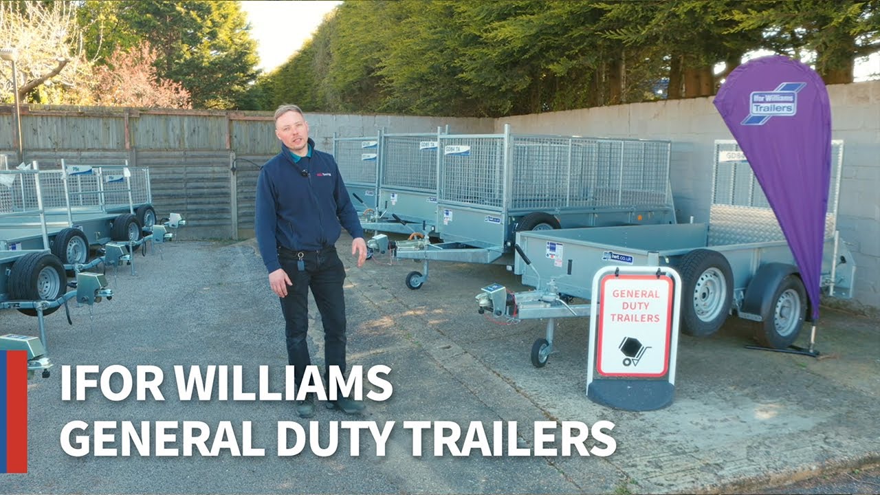 General Duty Trailers from Ifor Williams – Built to Handle Everyday Work
