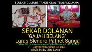 Download lagu Sekar Dolanan 'Gajah Belang' Laras Slendro Pathet Sanga