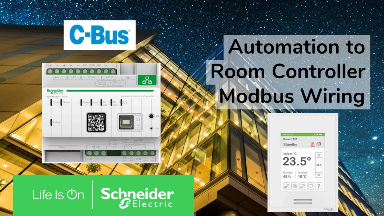 C Bus Automation Controller To Room Controller For Modbus RS 485 Wiring C Bus Automation Controller To Room Controller For Modbus RS 485 Wiring
