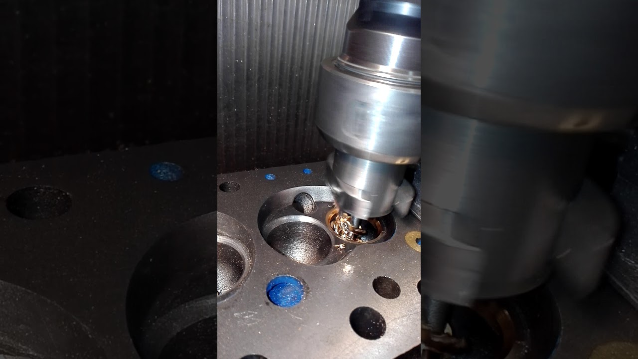 Classic mini Berillium valve seat machining YouTube