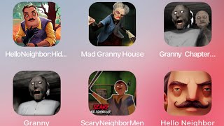 granny mod mad house horror game fgteev hello neighbor ice scream 2 chapter two gaming scary teacher screenshot 3