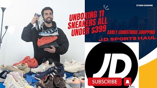 Epic JD Sports Sneaker Shopping Haul | 11 Sneakers Under $399 CAD!