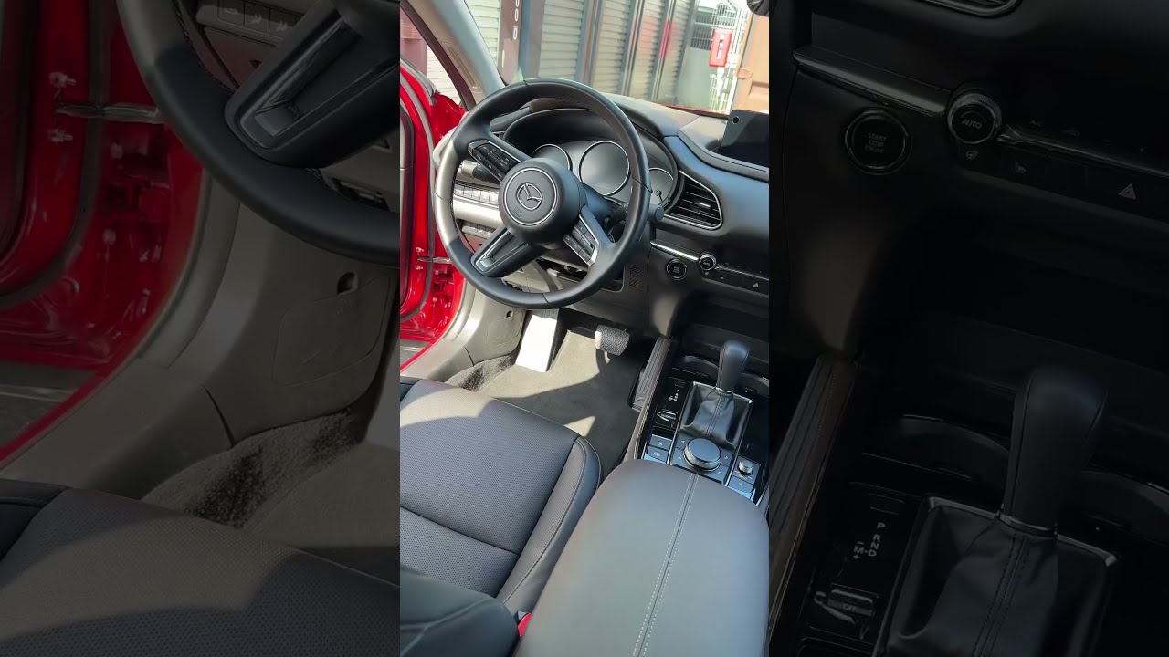 Un habitacle impeccable, un CX-30 comme neuf, le week-end peut démarrer !  #automobile #cleaning