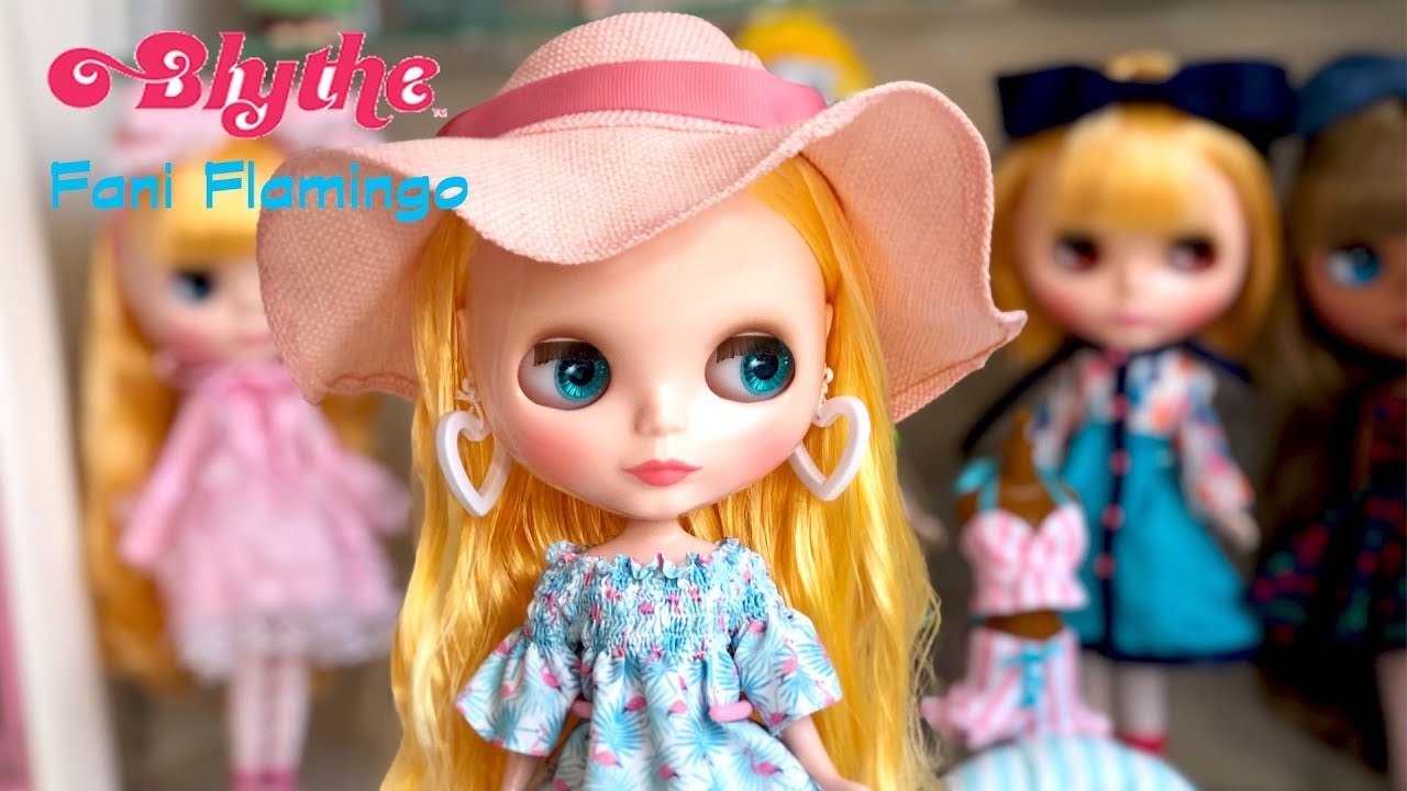 【ネオ・ブライス人形】ファニフラミンゴ・レビュー【Neo Blythe】Fani Flamingo Blythe unboxing