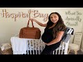 WHAT'S IN MY HOSPITAL BAG FOR LABOR & DELIVERY!