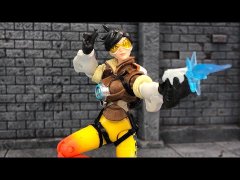 Hasbro Overwatch Ultimates Tracer Action Figure, Colore Multicolore, E6486ES0, Per Collezionisti E Fan - 2