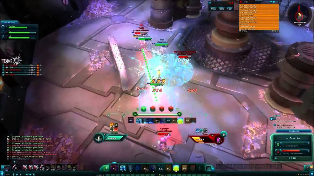 WildStar Arenas - Awakening vs. Legion of Boom. Match 2 of 4