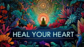 8 Hour Shamanic Sleep Music for Grief & Healing a Broken Heart | Let the Pain Go Tonight