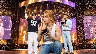 Celebrity Jimin's New Braided Hair and His Words for ARMY | BTS in VEGAS Breaks Out! Profile