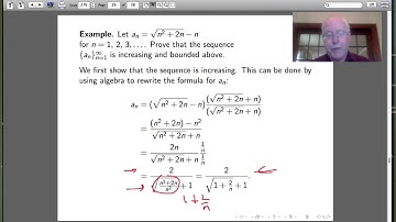 Sequences II:  Monotone Sequences