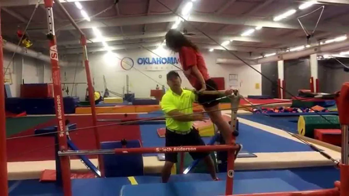 Spotting a back hip circle