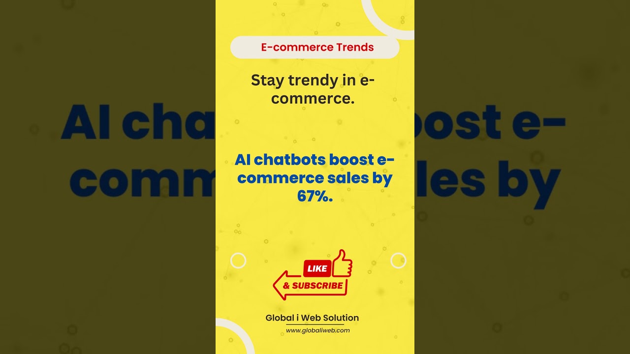 Stay trendy in e-commerce. 