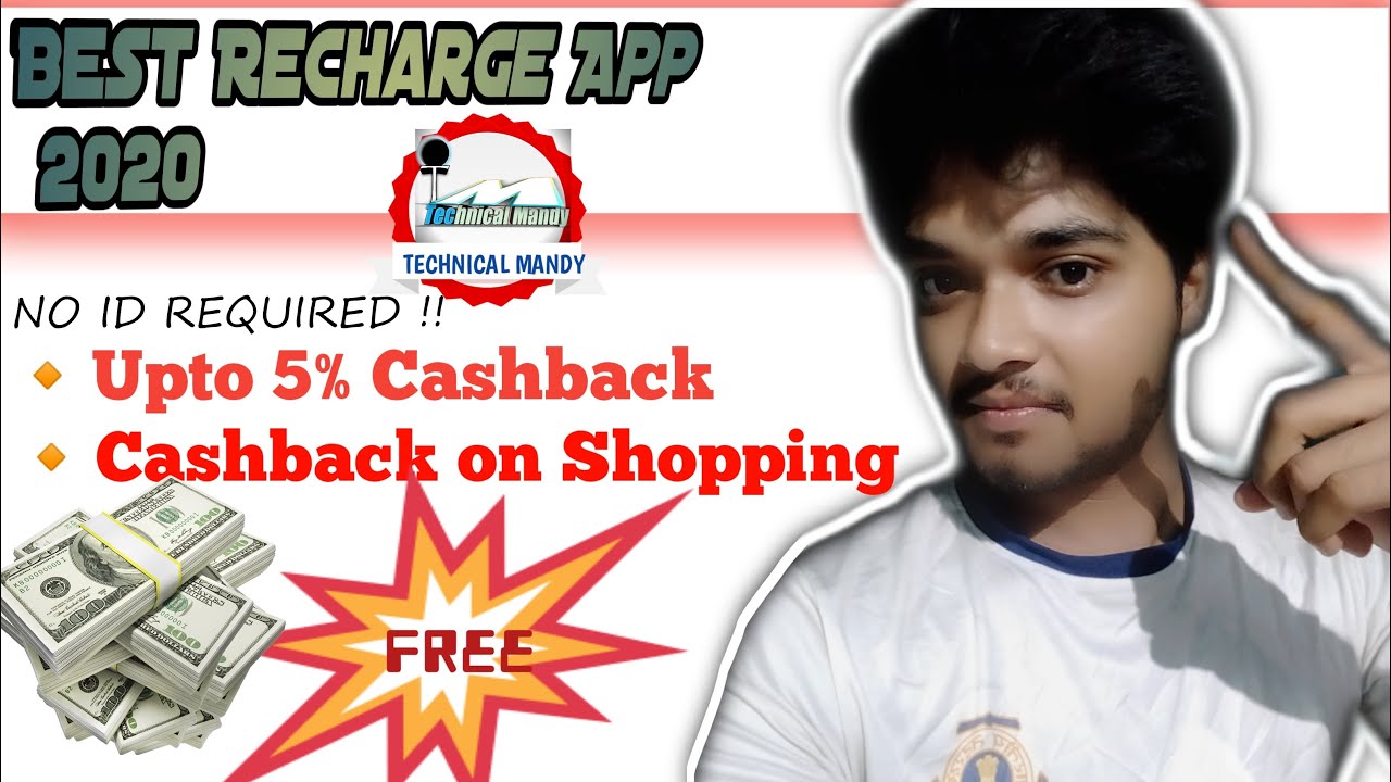 Best Recharge app in 2020 // upto 5% cashback