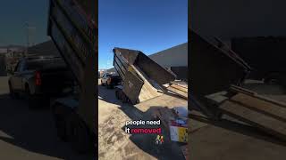 Make money with a Dump trailer! #dumptrailer #trailer #junkremoval Profile