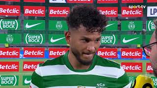 I Liga (#2) | Sporting 6-0 Arouca: Flash Interview L. Suárez