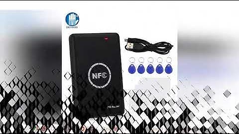 NFC Smart Card Reader Writer RFID Copier / Duplicator 125KHz 13.56MHz USB Programmer Key fobs Card I