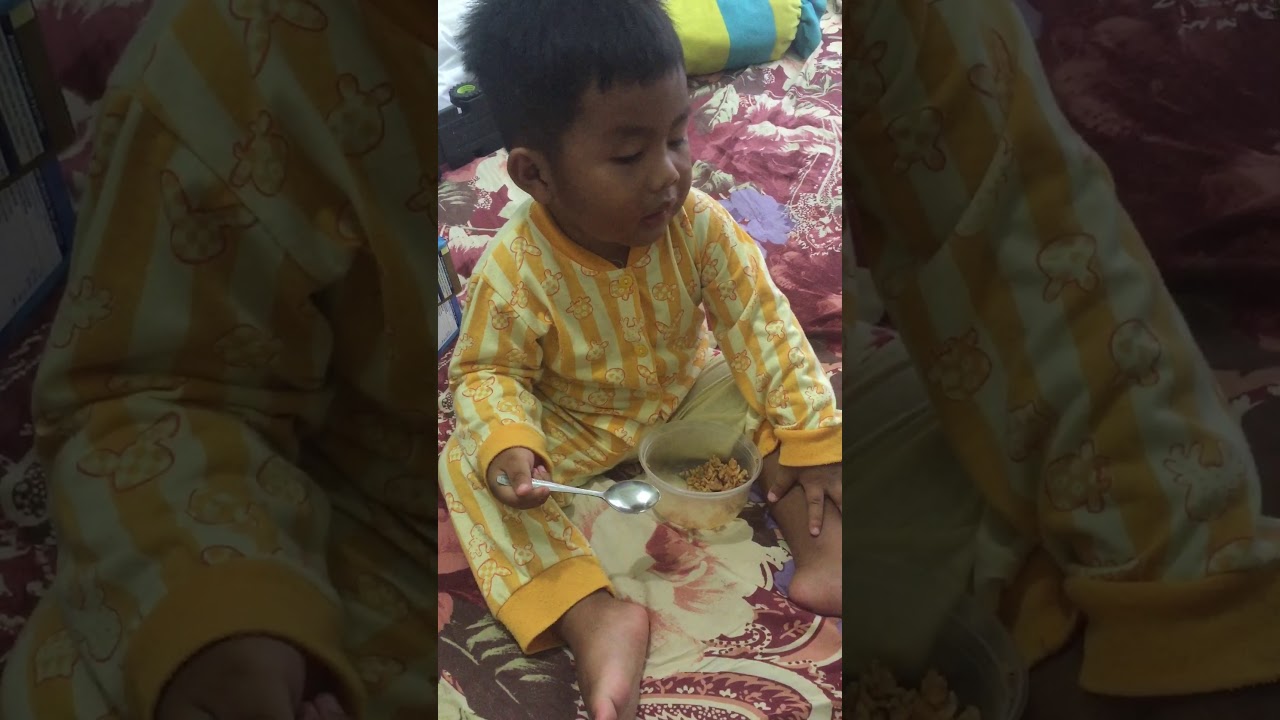  Anak  belajar makan  sendiri YouTube