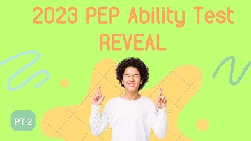 Ability Test Grade 6 2023 Reveal PT2