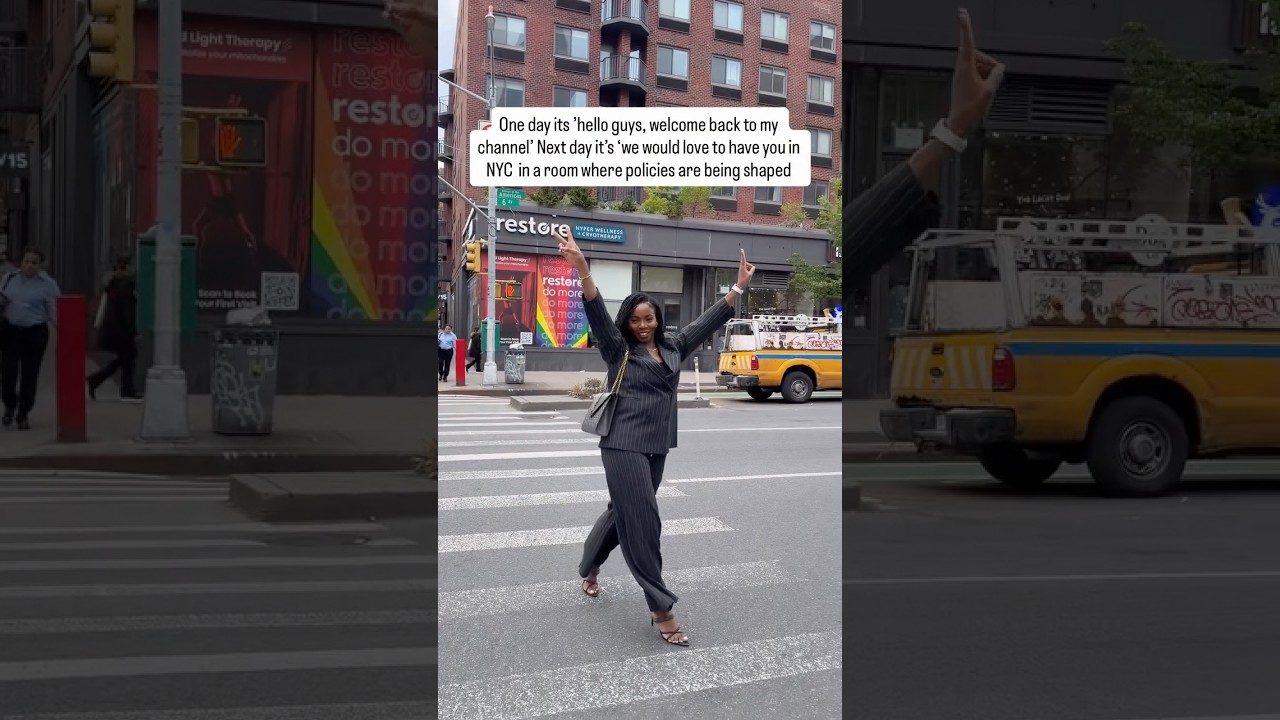 From 0 subscribers to policy making influencer #journey #creative #voice