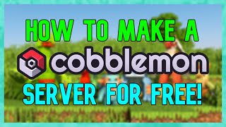 How To Make A Cobblemon Server for FREE! (Minecraft Pokemon Mod) | Cobblemon Aternos Server