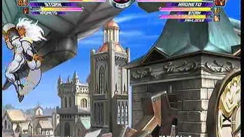 MvC2 Online (360): Brett (MSP) vs KS WreQ LazZ (MSP) 16 .:6.21.10:.