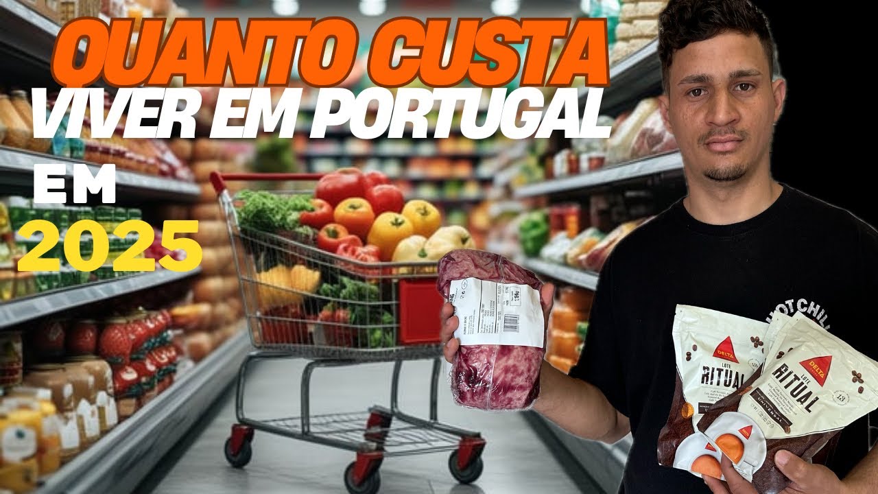 QUANTO CUSTA VIVER EM PORTUGAL EM 2025 ? 🇵🇹