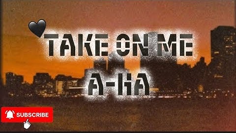 😎Take On Me✨a-ha🩵Song 80s🤟🏼