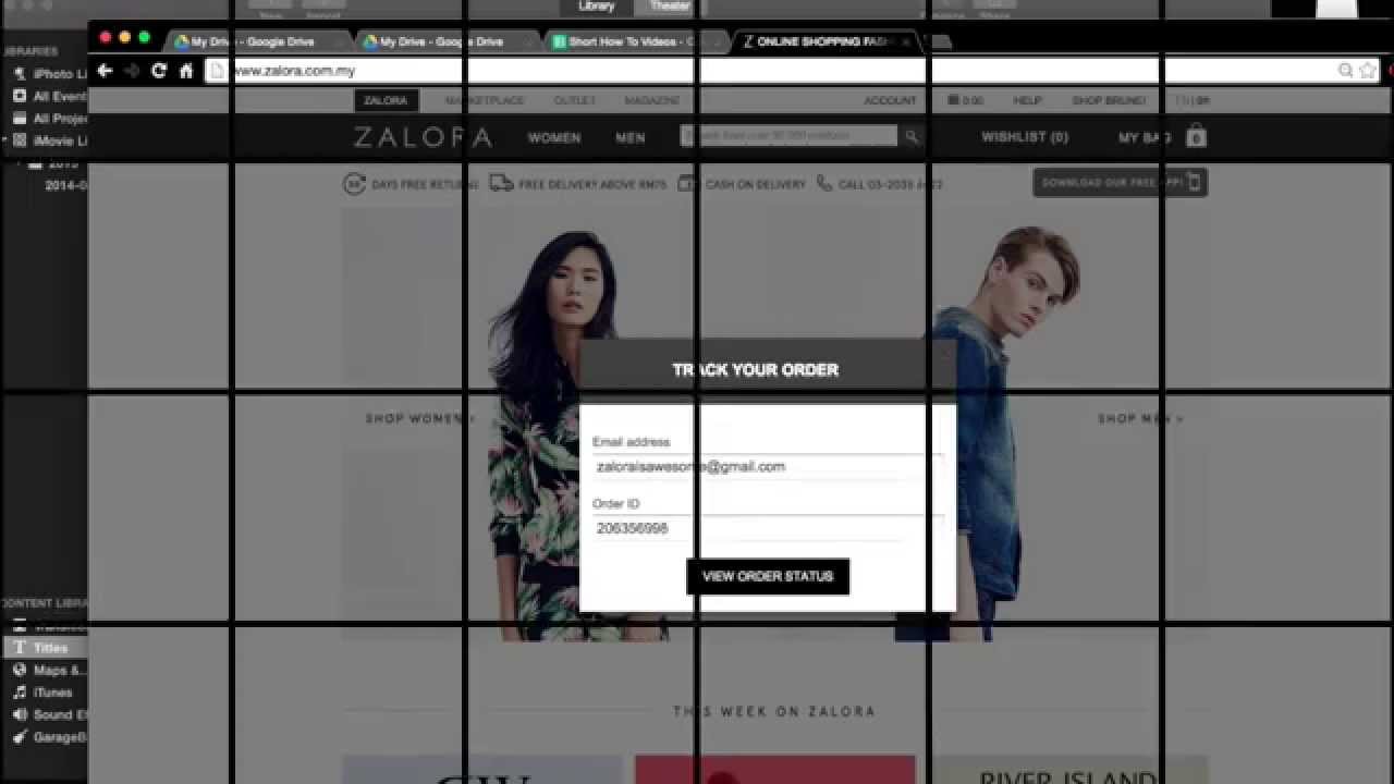 ZALORA Track Your Order YouTube