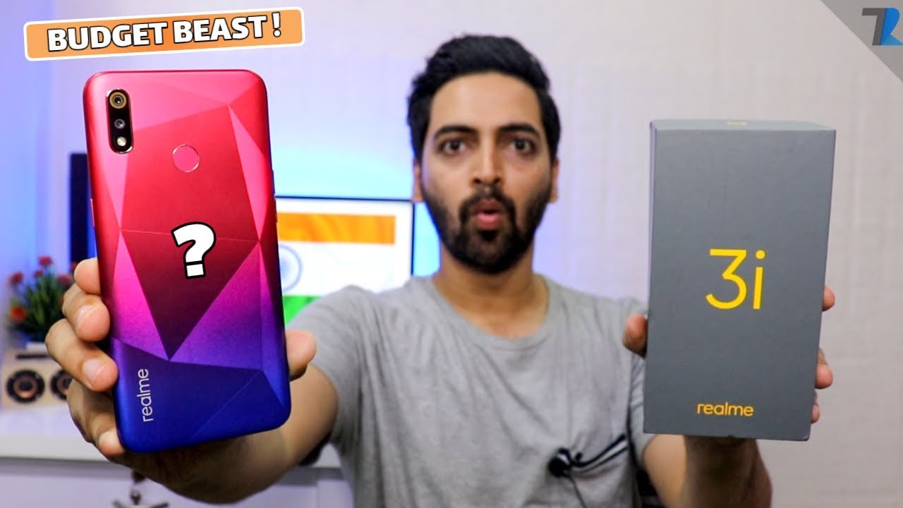 Realme 3i - Unboxing & Hands On | The Budget Beast Is Here !🔥 techno ruhez phone number