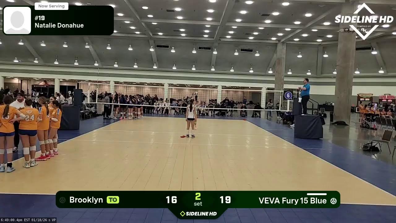 VEVA Fury 15 Blue vs. Brooklyn (2026.01.18)