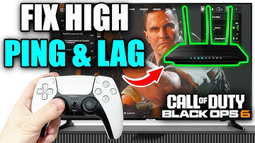 How To Fix High Ping & Lag In COD Black Ops 6 On PS5 - Easy Guide