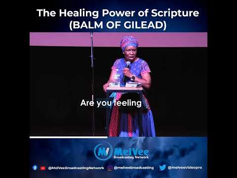 The Healing Power of Scripture