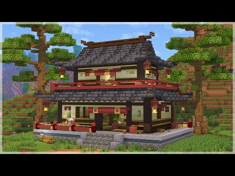 How to Build a Japanese House || Minecraft Tutorial