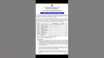 CPCL RECRUITMENT 2023 | CENTRAL GOVERNMENT JOB |