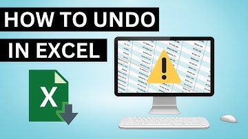 How to Undo in Excel