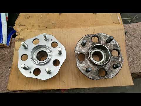 DIY 5 Lug Conversion on the CB7 Honda Accord Pt. 2 (The REARS) - @Winston Buzon