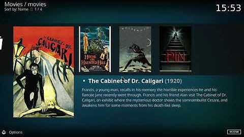 Kodi scan youtube movies into your library with strm files and play them with mpv