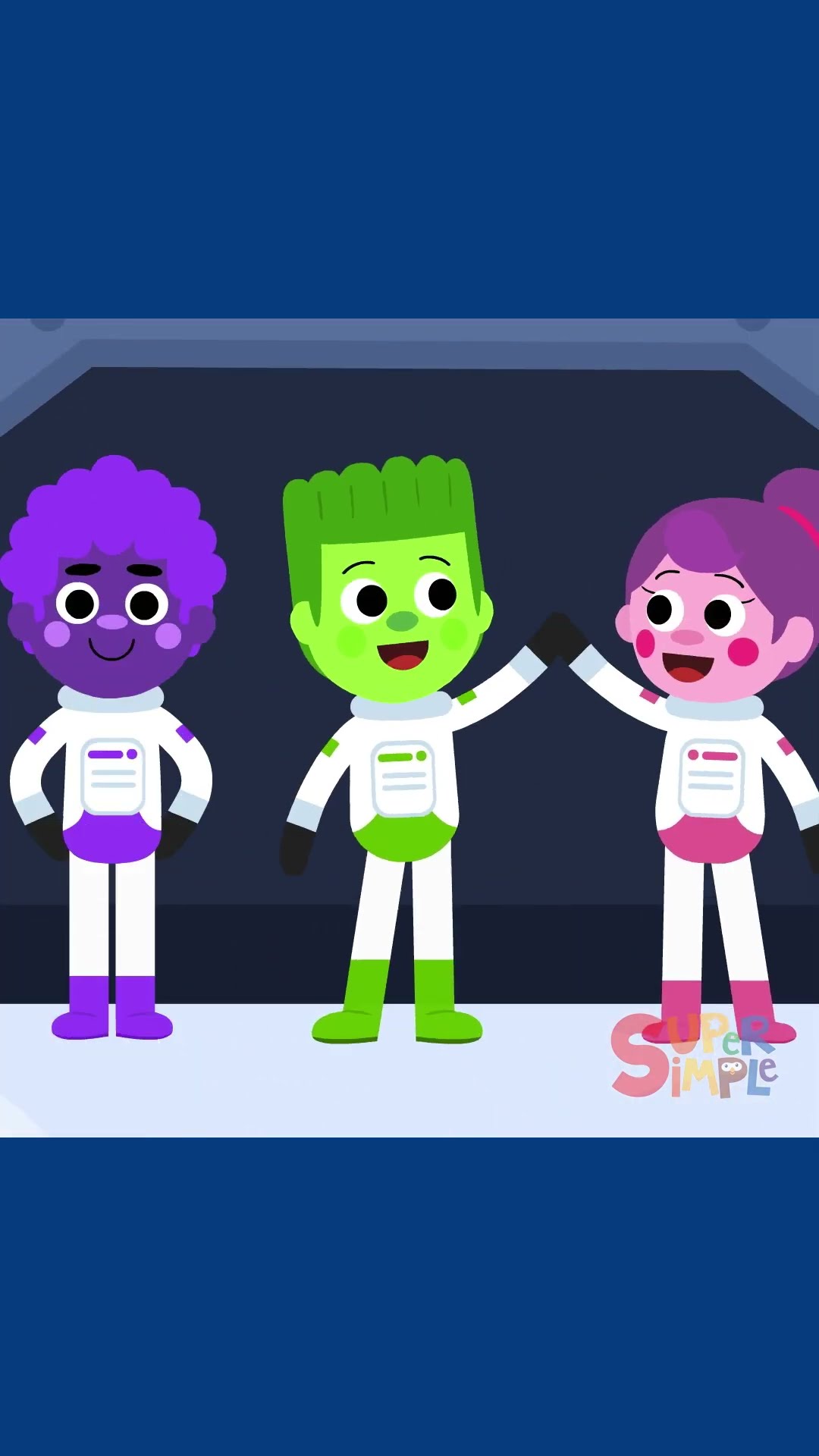 Zoom! We're Going On A Rocket Ship #supersimplesongs #rocketshipsong #shorts