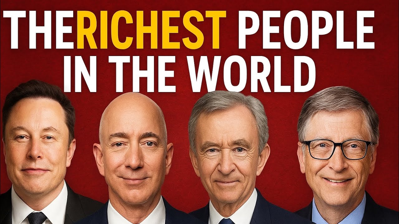 Mer Med Riches Meet the Richest People on Earth 2025 🏦 | Updated Billionaire Rankings ...