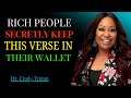 Put This Scripture in Your Wallet — What Happens Next Will Shock You | Dr. Cindy Trimm Powerful