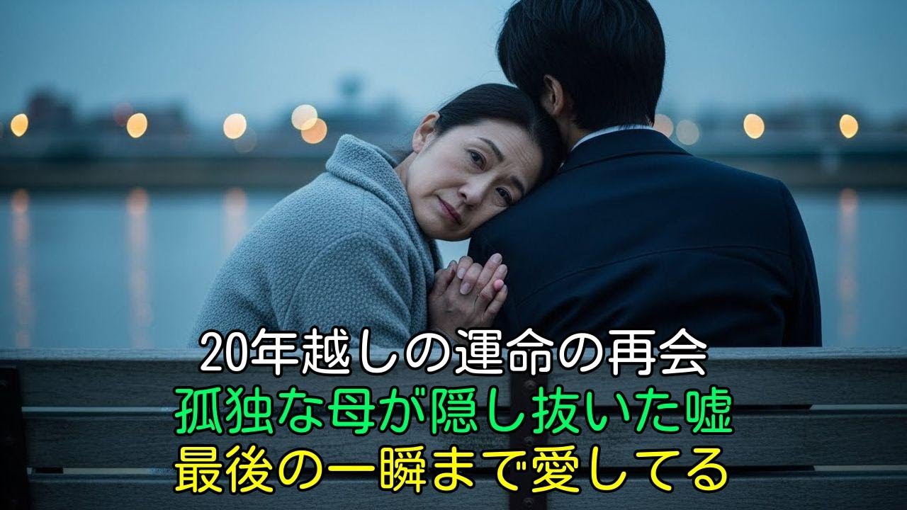 【涙腺崩壊】「もう、離さないから…」孤独なシングルマザーと20年ぶりの再会。最後の一瞬まで愛を注ぎ尽くした二人が辿り着いた、涙が止まらない奇跡の結末。