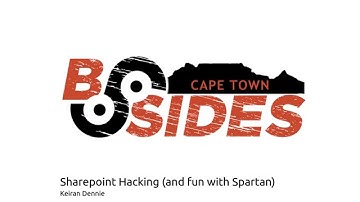 BSidesCapeTown 2015: Sharepoint Hacking