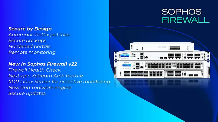 Sophos Firewall v22: What's New