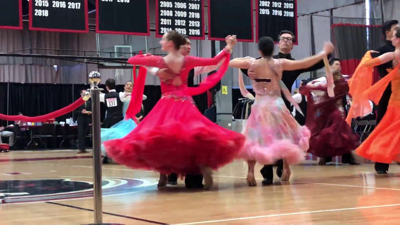 MIT Open Ballroom Dance Competition 2019 | Silver Standard V Waltz | Round 1