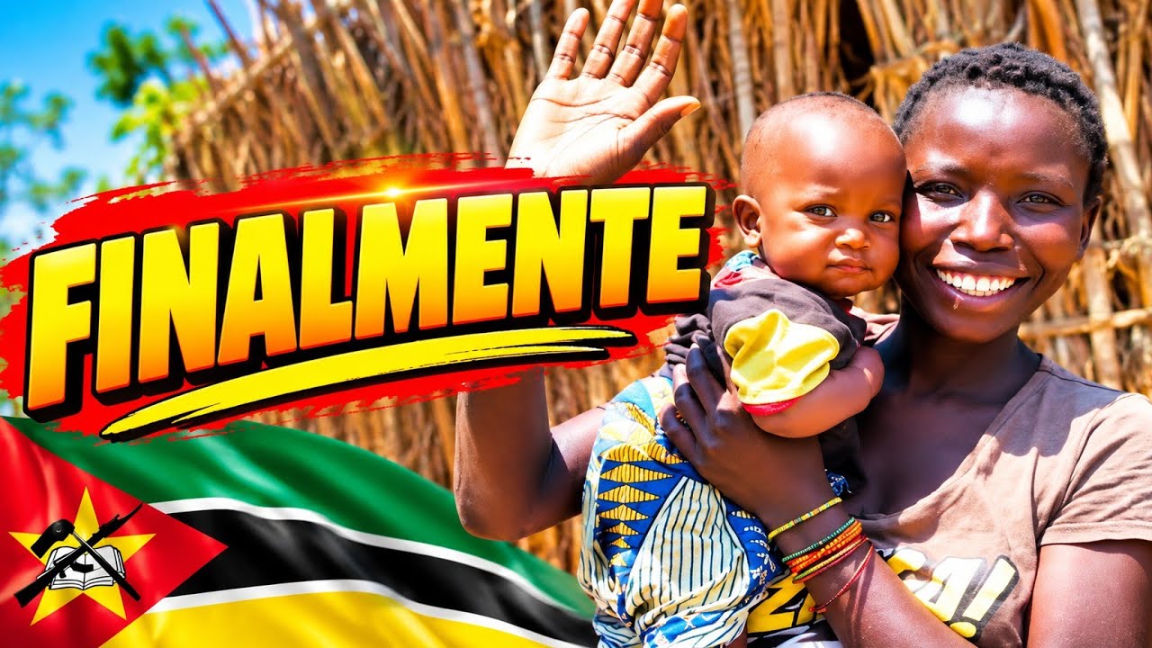 A mãe de 7 filhos não esperava e se emociona com danças ao receber comida em casa 🇲🇿