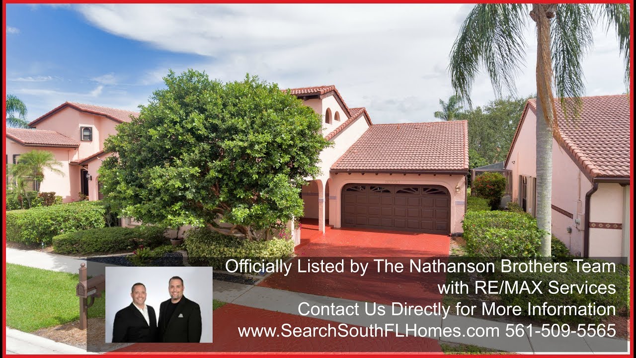 Homes for Sale in Boca Raton 22761 Marbella Circle Marbella Woods YouTube
